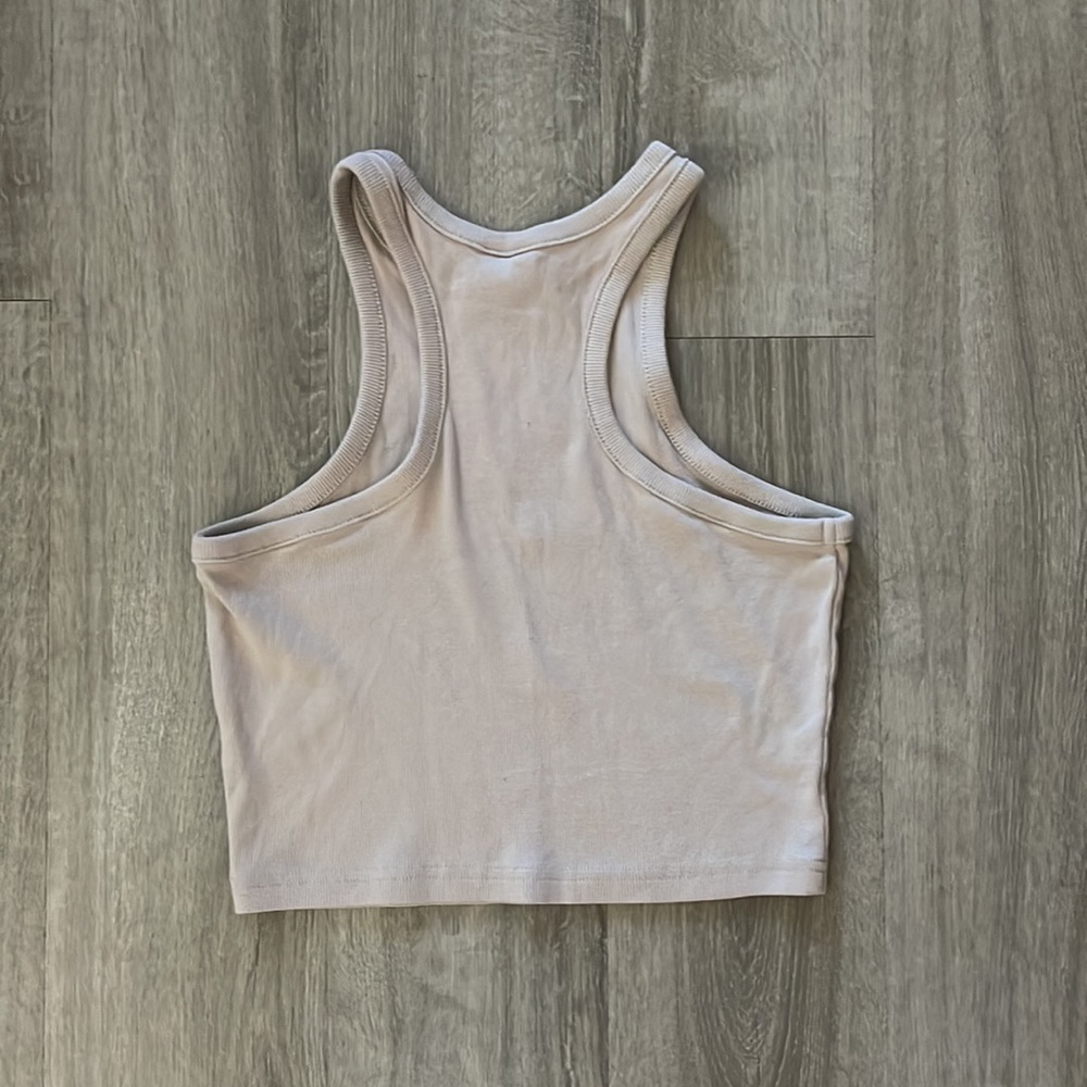 H&M Racer Back Cropped Tank Top - Picture 3 of 7